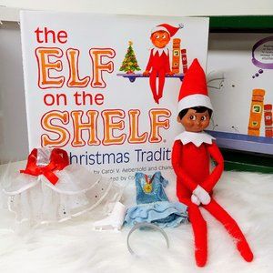 The Elf on the Shelf Book and Elf